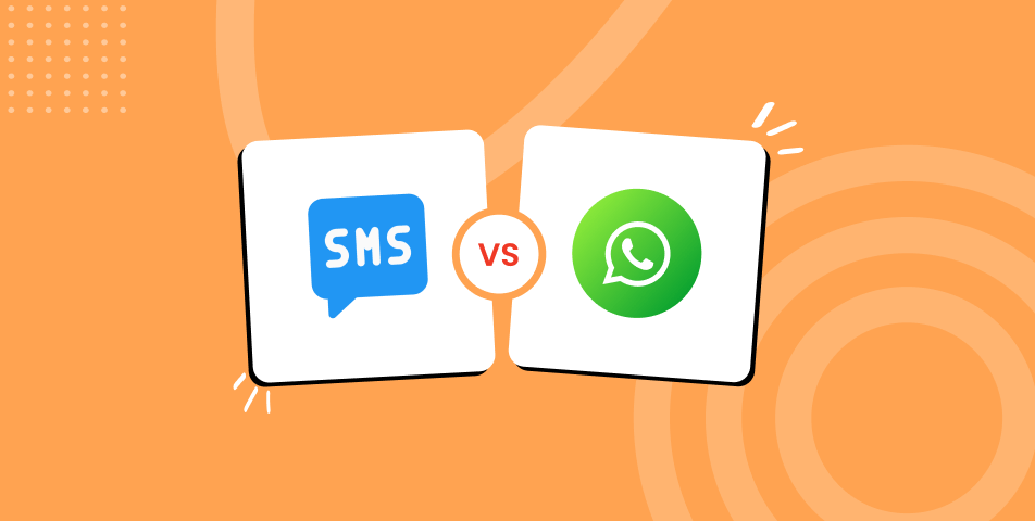 Comparing SMS marketing to WhatsApp marketing.