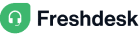 A green icon with headphones on it, representing the freshdesk brand.