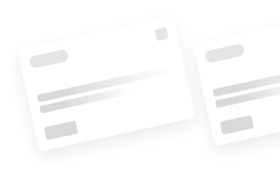 Two white envelopes on a black background, enhanced by ai automation.