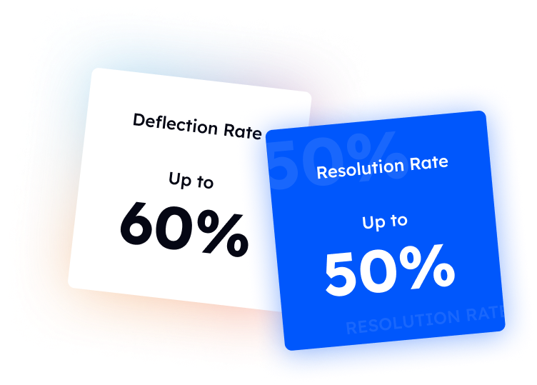 Eva ai's deflection rate is up to 50%.