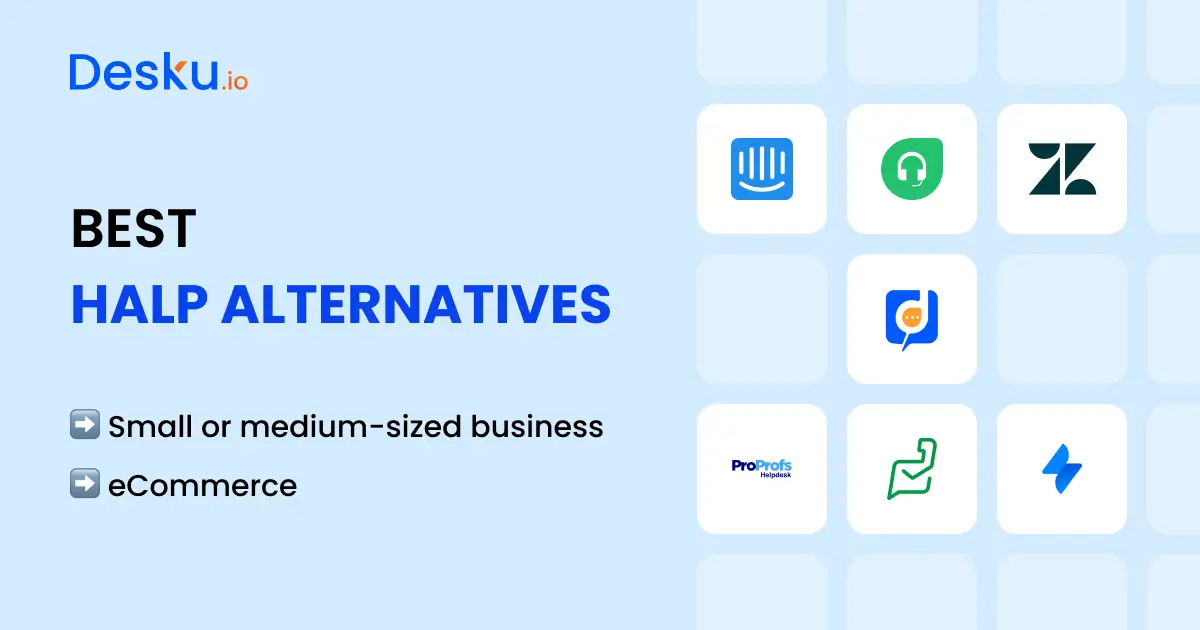 7 Best Halp Alternatives for SMBs & eCommerce